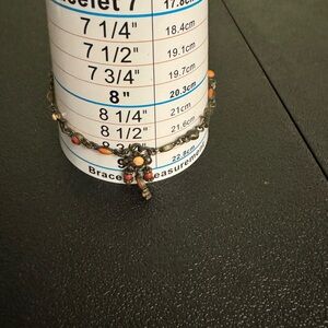 Avon Vintage Multicolor Beaded Anklet/bracelet